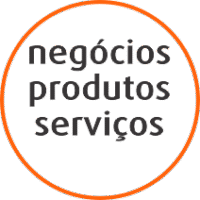 negócios, produtos e serviços